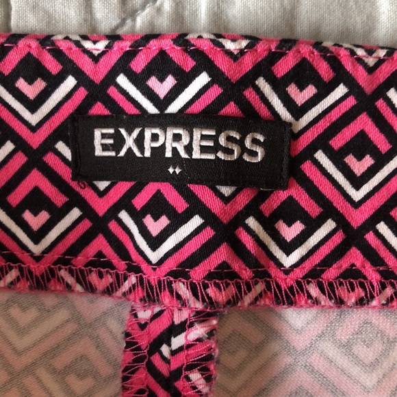 Express Pink Heart Dress Short Size 8 - Picture 3 of 10